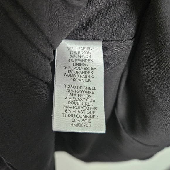 Rebecca Taylor black pearl embellished shift mini dress size 4 - Picture 7 of 10